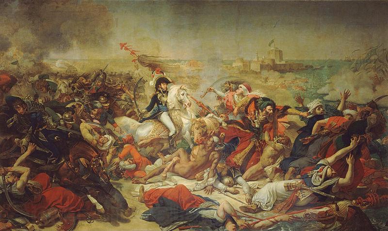 antoine jean gros Battle of Aboukir France oil painting art